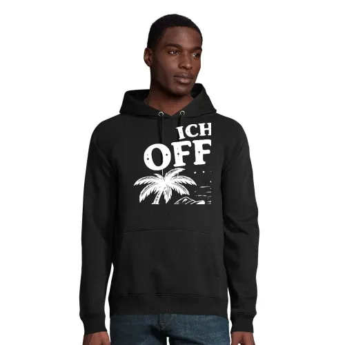 Ich bin Offline Männer Hoodie