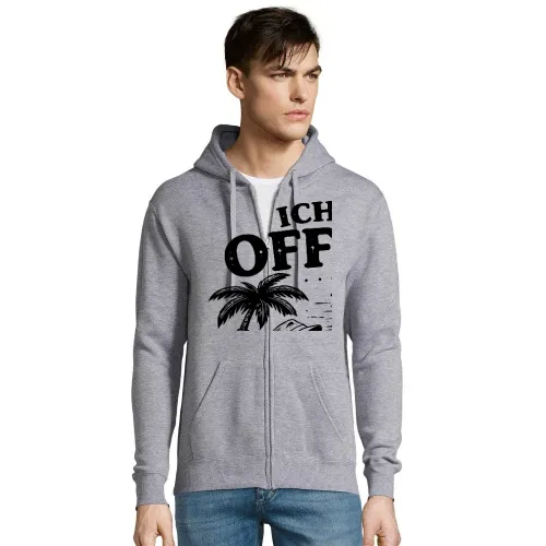 Ich bin Offline Hoodie Männer Seven