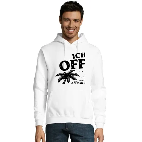 Ich bin Offline Männer Hoodie