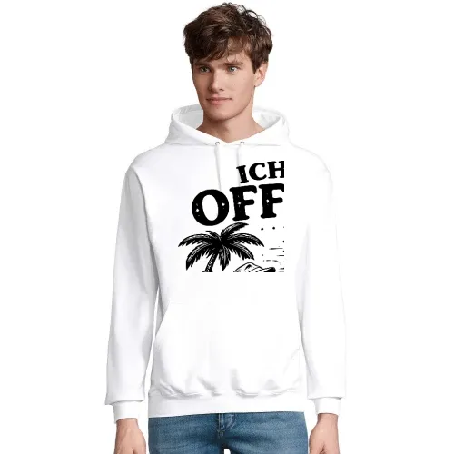 Ich bin Offline Männer Hoodie
