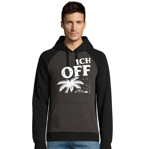 Ich bin Offline Männer Hoodie