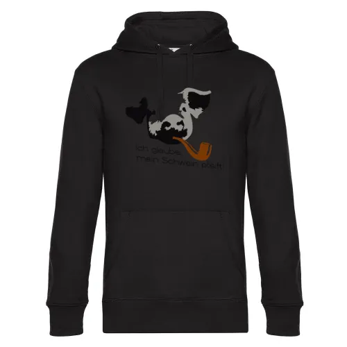 Ich glaube, mein Schwein pfeift 2.0 Hoodie Männer King Hooded