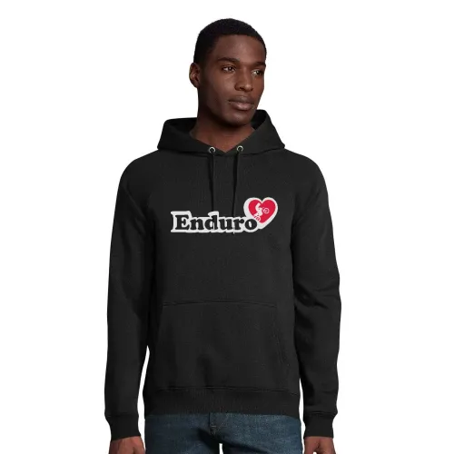Ich liebe Enduro Hoodie Männer Stellar Bio
