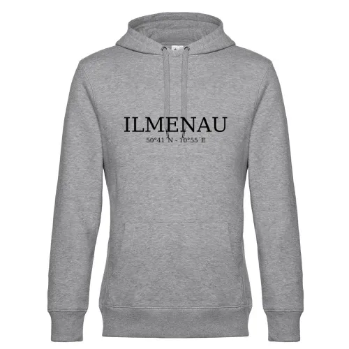 Ilmenau Koordinaten Hoodie Männer King Hooded
