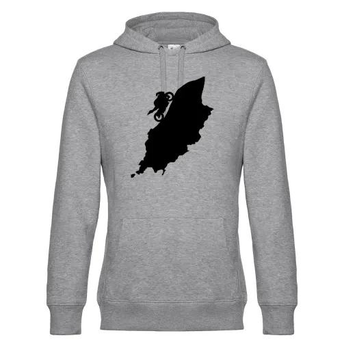 Isle of Man Hoodie Männer King Hooded