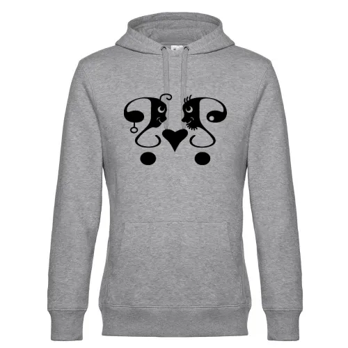 Ja oder Nein Männer Hoodie