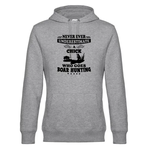 Jägerin Wilschweinjagd Wildschwein Keiler Jäger Hoodie Männer King Hooded