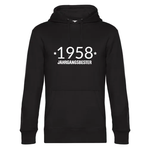Jahrgangsbester 1958 Hoodie Männer King Hooded