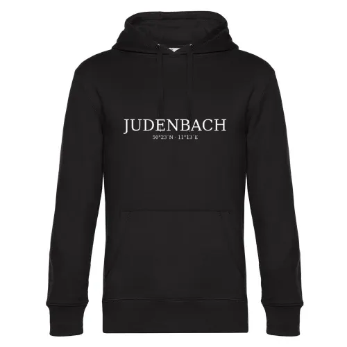 Judenbach Koordinaten Hoodie Männer King Hooded
