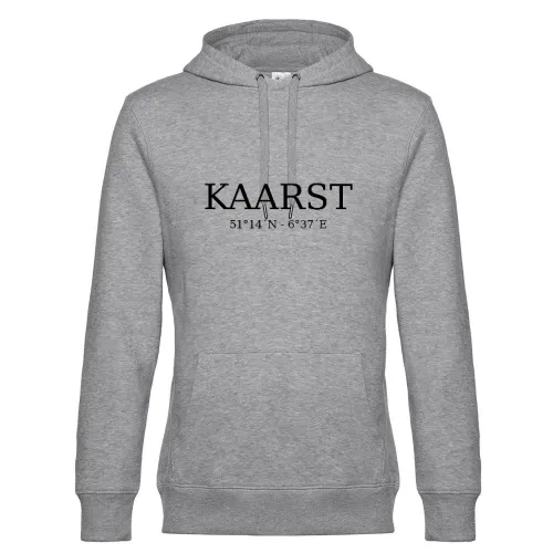Kaarst Koordinaten Hoodie Männer King Hooded
