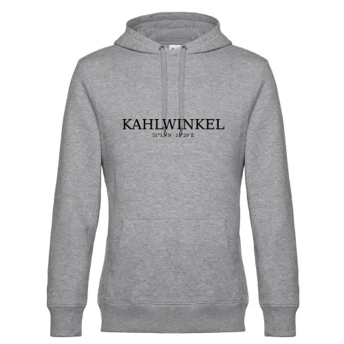 Kahlwinkel Koordinaten Hoodie Männer King Hooded