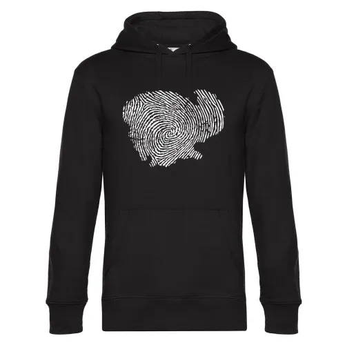 Kambodscha Fingerabdruck Männer Hoodie