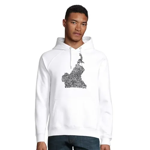 Kamerun Fingerabdruck Hoodie Männer Stellar Bio