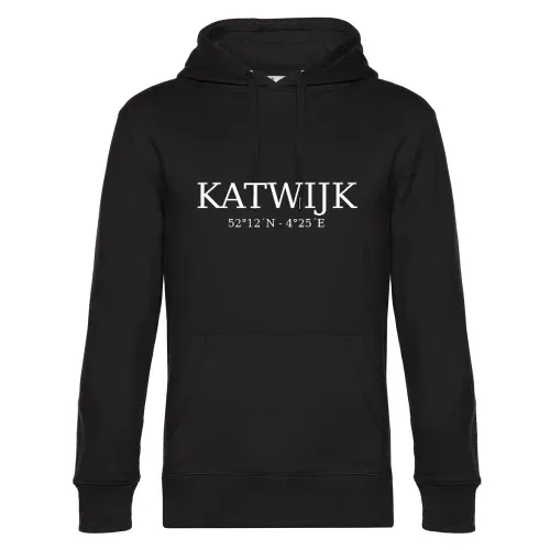 Katwijk Koordinaten Hoodie Männer King Hooded