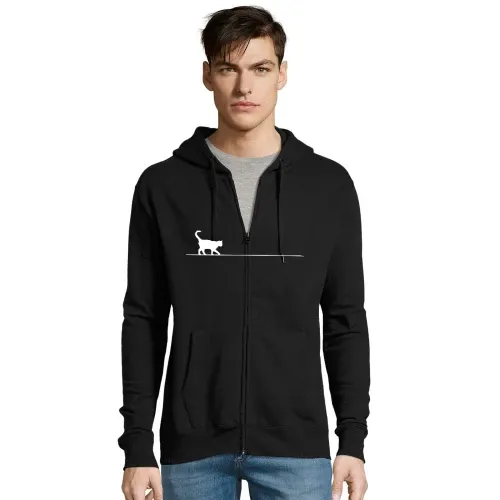 Katzengang Männer Hoodie