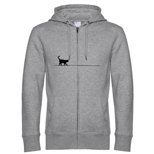 Katzengang Männer Hoodie