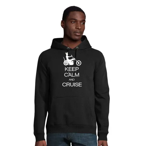 keep calm and cruise Hoodie Männer Stellar Bio