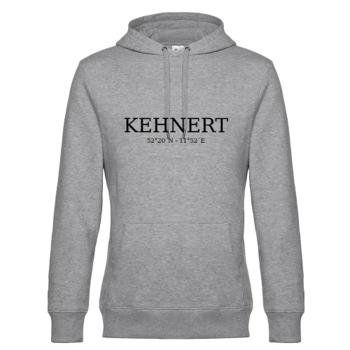 Kehnert Koordinaten Hoodie Männer King Hooded