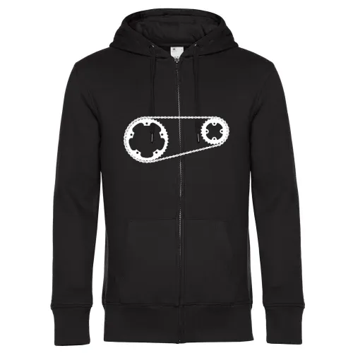 Kettenblatt mit Kette Männer Hoodie