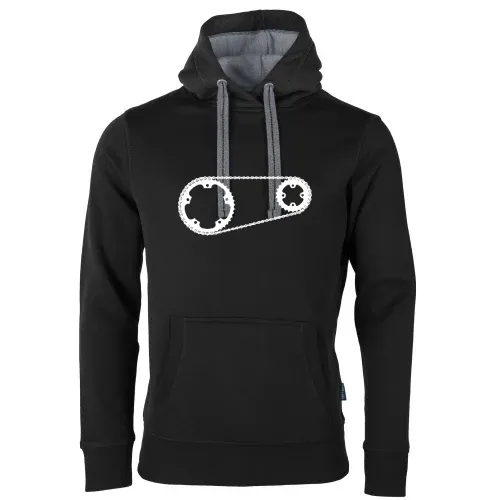 Kettenblatt mit Kette Männer Hoodie