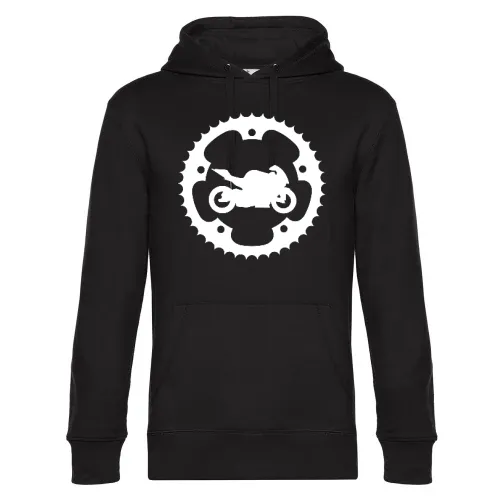 Kettenblatt Motorrad Hoodie Männer King Hooded