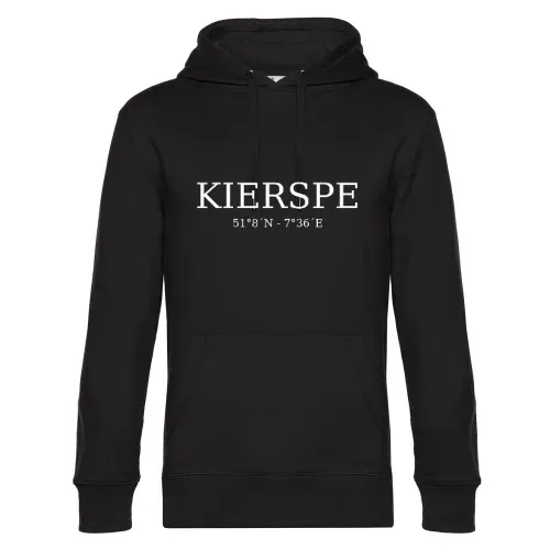 Kierspe Koordinaten Hoodie Männer King Hooded