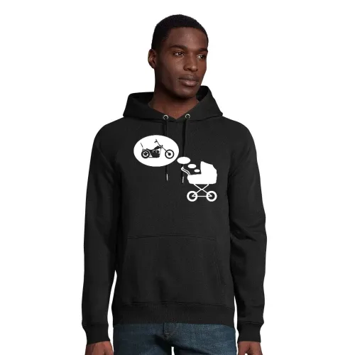 Kinderwagentraum Chopper Hoodie Männer Stellar Bio