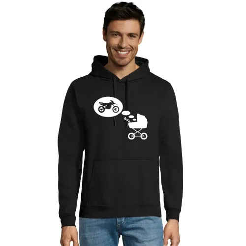 Kinderwagentraum Enduro Männer Hoodie Kinderwagentraum Enduro Hoodie