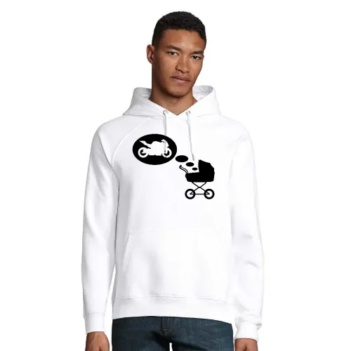 Kinderwagentraum Motorrad Hoodie Männer Stellar Bio
