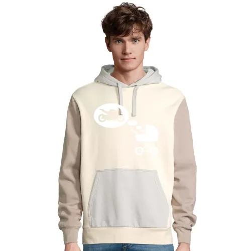 Kinderwagentraum Motorrad Männer Hoodie