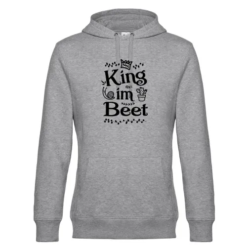 King im Beet - Lustiger Gärtner Gärtnern Spruch Hoodie Männer King Hooded