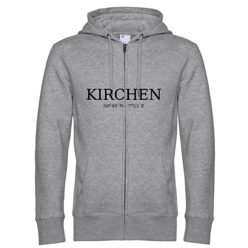 Kirchen Koordinaten Männer Hoodie
