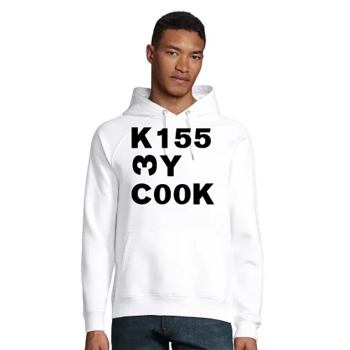 kiss my cook Männer Hoodie