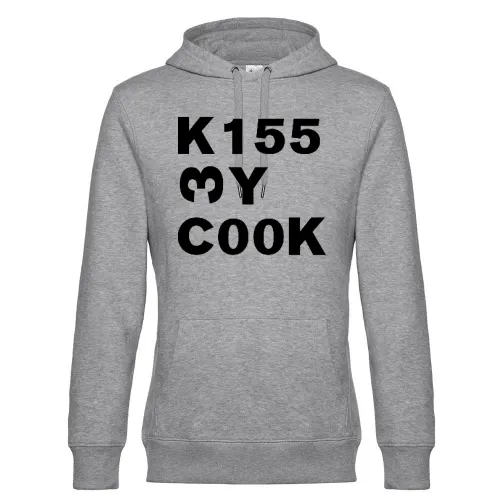 kiss my cook Männer Hoodie