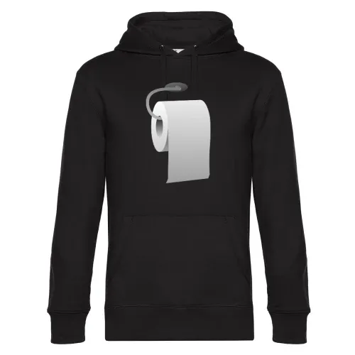 Klopapierrolle Hoodie Männer King Hooded