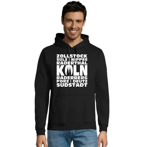 Köln Stadtteile 2.0 Hoodie