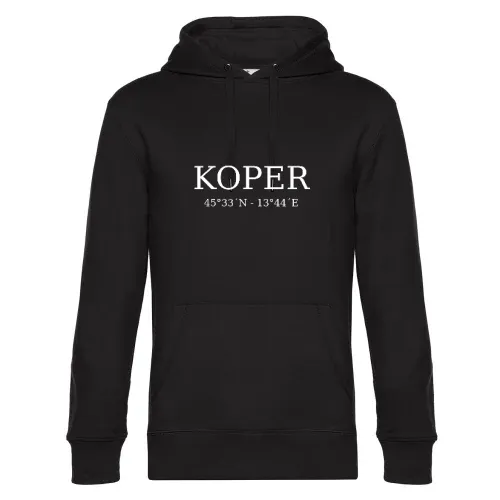 Koper Koordinaten Hoodie Männer King Hooded