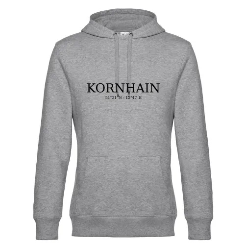 Kornhain Koordinaten Hoodie Männer King Hooded