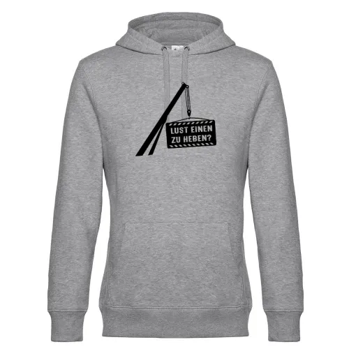 Kran Kranbediener Kranfahrer Lust einen zu heben? Hoodie Männer King Hooded