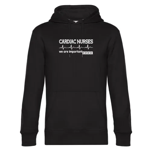 Krankenschwester Kardiologie ImportentERER Hoodie Männer King Hooded