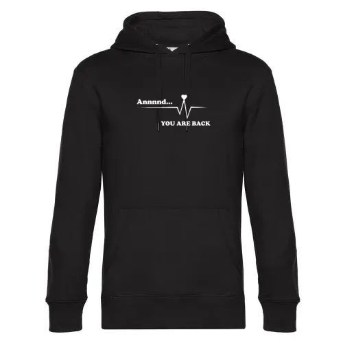 Krankenschwester Kardiologie You Are Back Hoodie Männer King Hooded