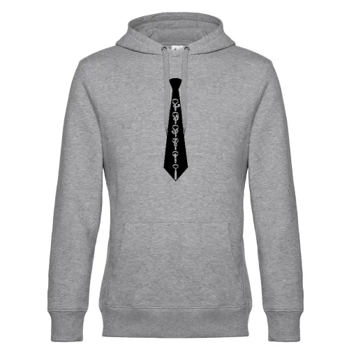 Krawatte auf Schlips binden Hoodie Männer King Hooded
