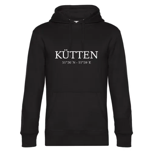 Kütten Koordinaten Hoodie Männer King Hooded