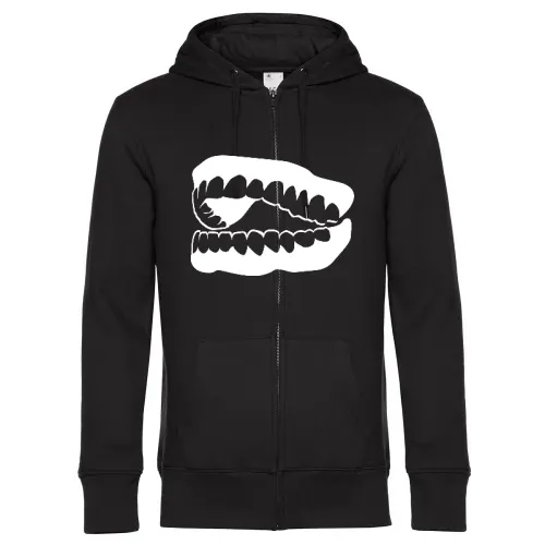 lachendes Gebiss Männer Hoodie