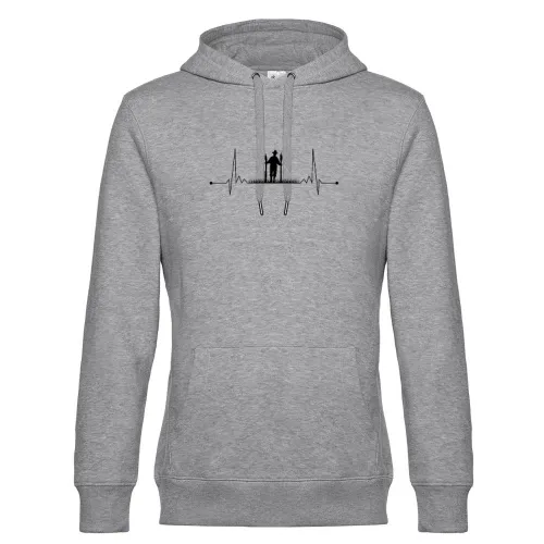 Landwirt Puls Farmer Herzschlag Feldarbeiter Hoodie Männer King Hooded