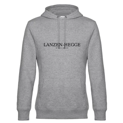 Lanzen-hegge Koordinaten Hoodie Männer King Hooded