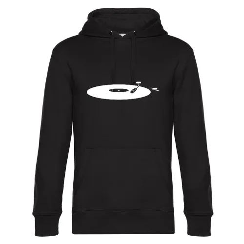 laufender Schallplattenspieler Männer Hoodie