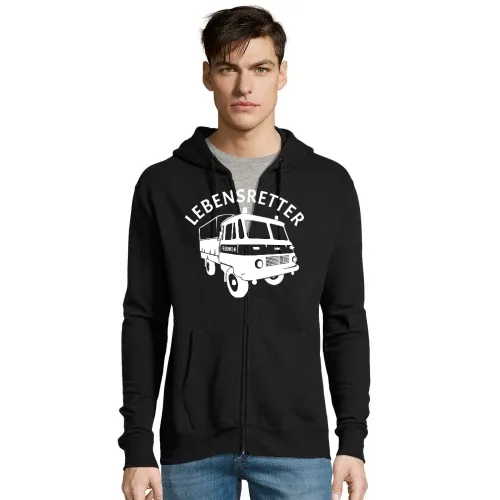 Lebensretter Feuerwehr Robur LO Männer Hoodie