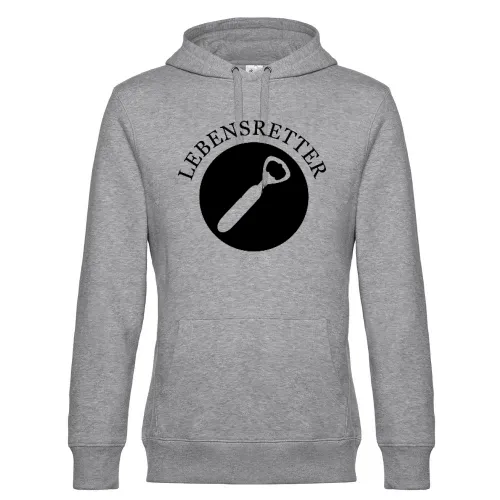 Lebensretter Flaschenöffner Hoodie Männer King Hooded