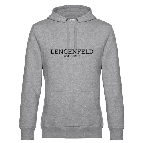 Lengenfeld Koordinaten Hoodie Männer King Hooded